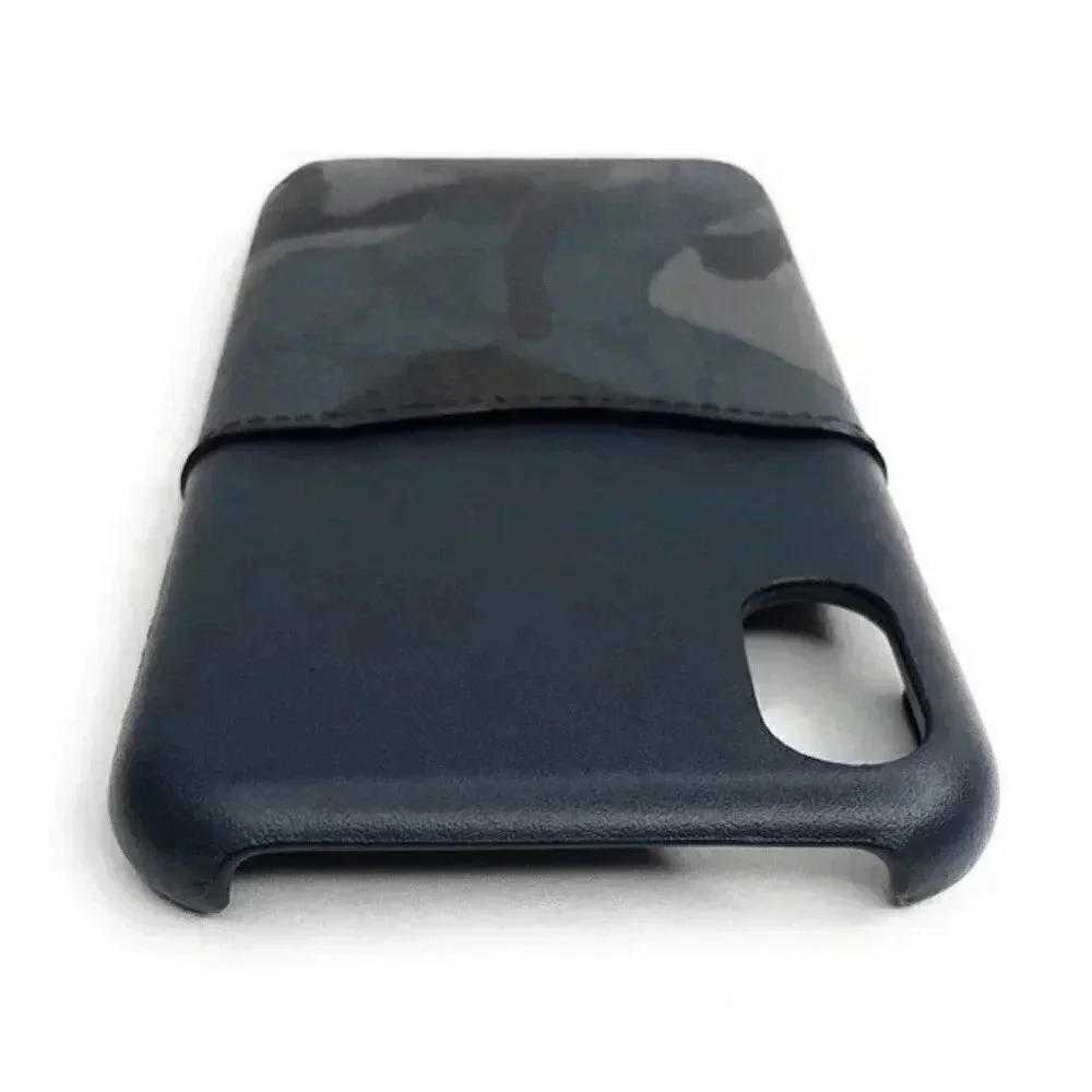 COACH IPHONE X/XS CASE IN SIGNATURE CANVAS F77932 QBBLM